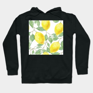 Lemon Pattern Hoodie